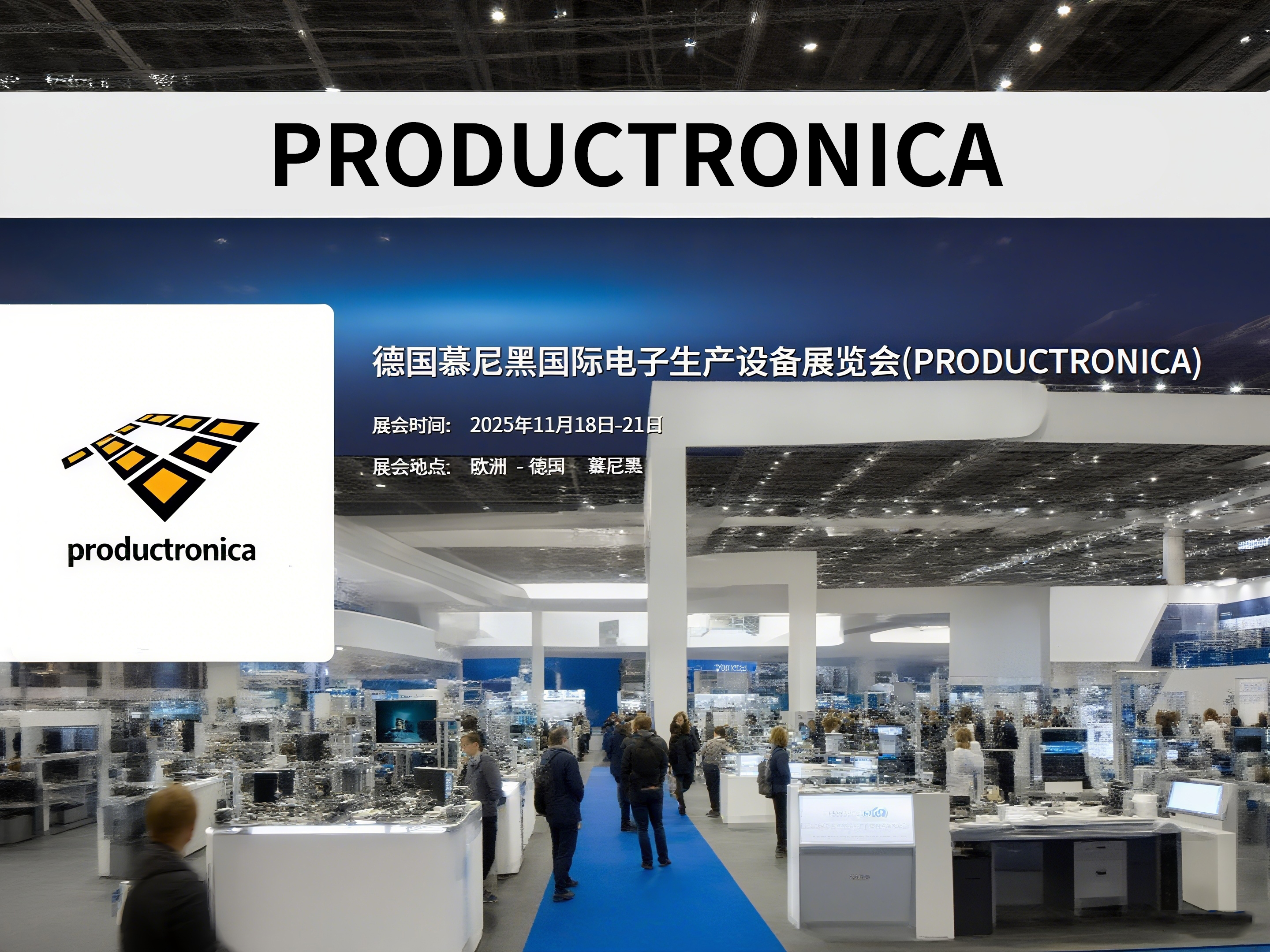 The Munich Electronic Production Equipment Exhibition (PRODUCTRONICA) in Germany