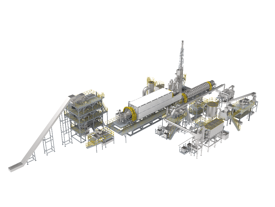 Waste Battery Crushing and Recycling Production Line
