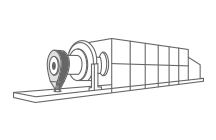Waste battery crushing and recycling production line